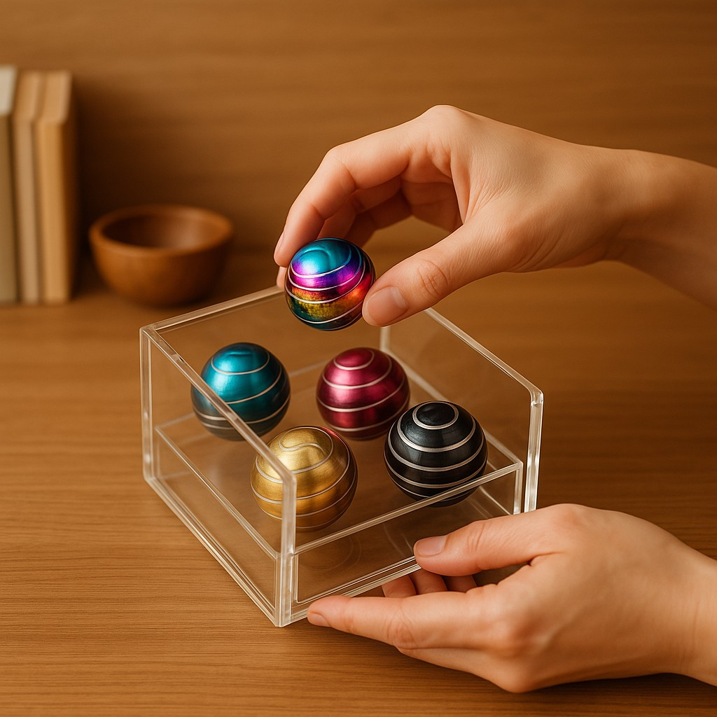 Read more about the article Optical Illusion Desk Toy – 180s Spin of Focus & Fun