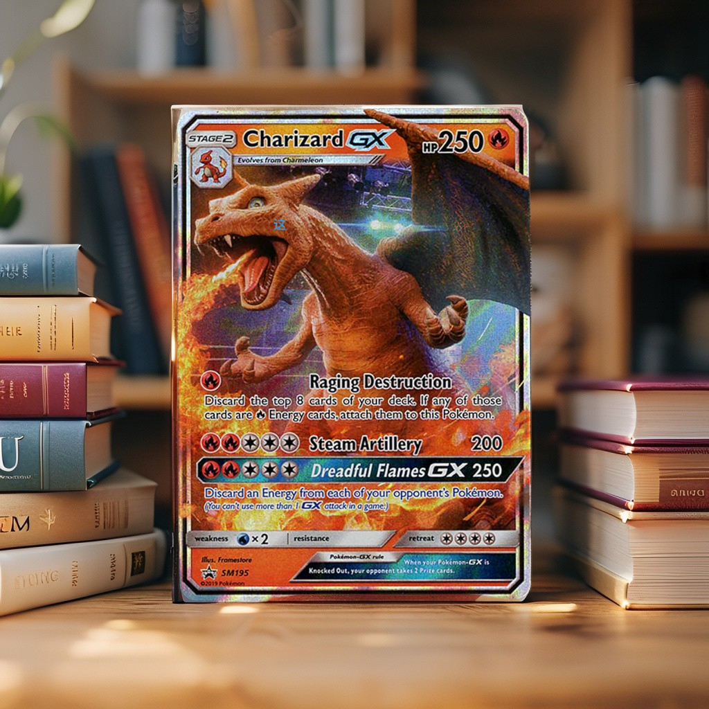 Read more about the article Detective Pikachu: Charizard GX SM195 (Gold Holo)