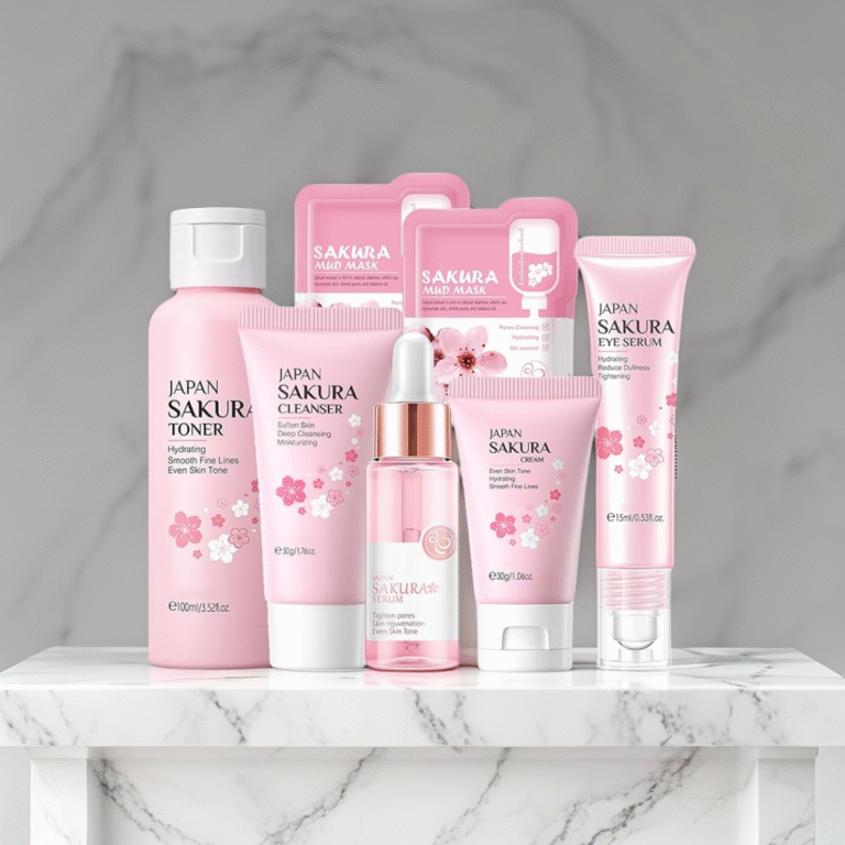 Sakura Skin Care Set