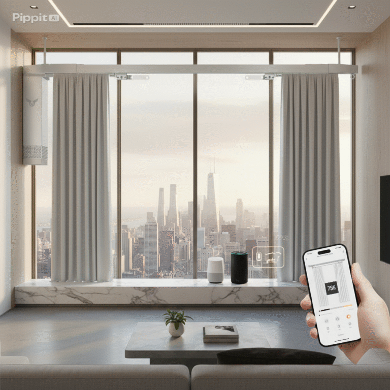 Transform Your Space with the Osprey Smart Curtain Track
