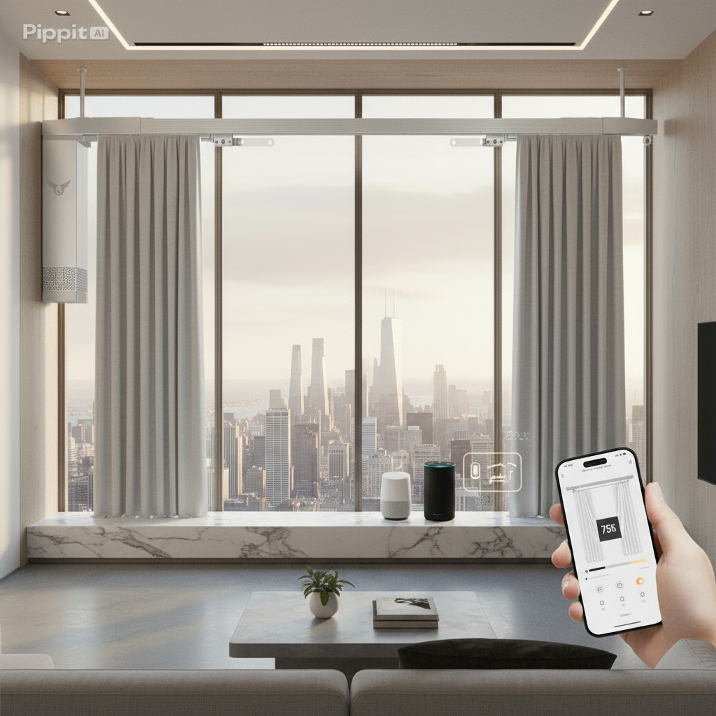 Read more about the article Transform Your Space with the Osprey Smart Curtain Track