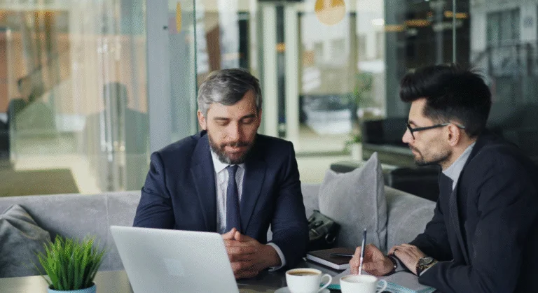 Business team planning trending products for online market