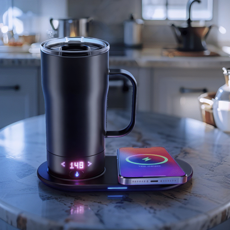 Stay Warm: The Smart Self-Heating Coffee Mug You Need